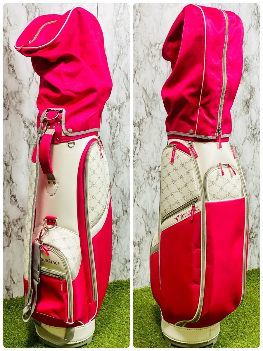 良品】初心者推奨 ブリヂストン エリー レディースゴルフセット 7本 L