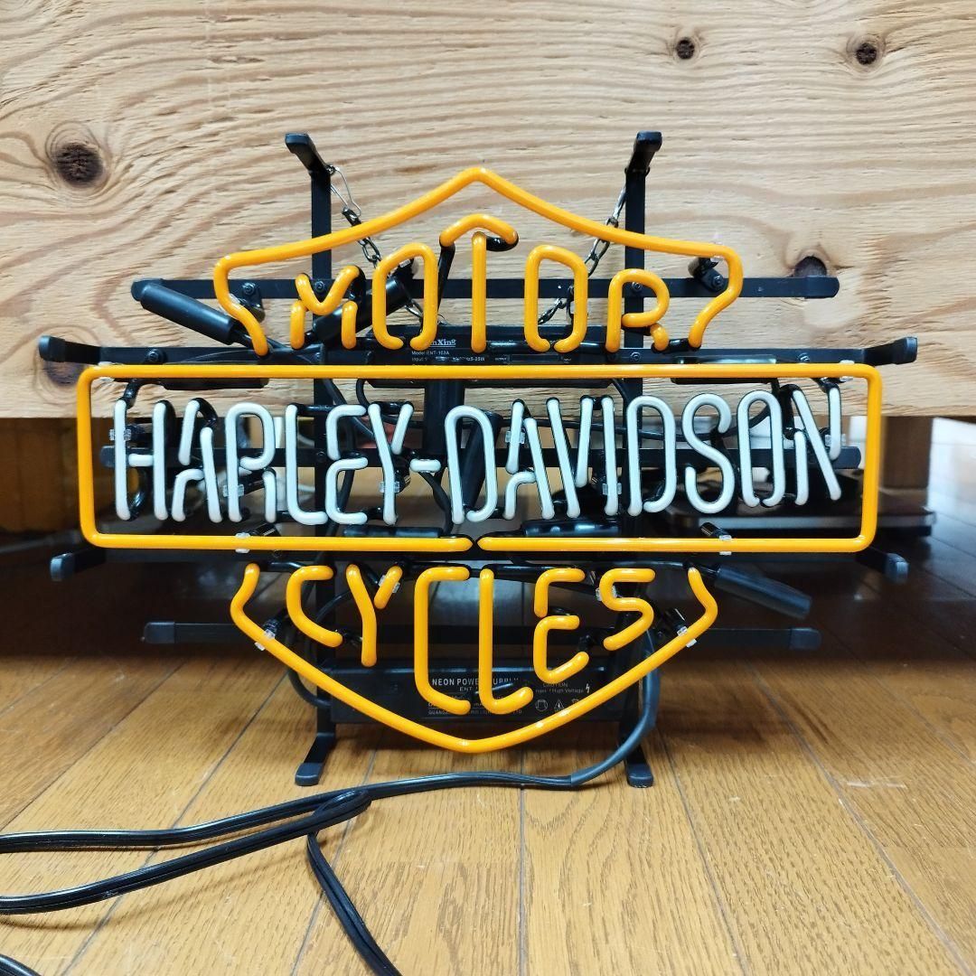 HARLEY-DAVIDSON ハーレーダビッドソンネオンサイン 看板ヴィンテージ ネオン管 - メルカリ