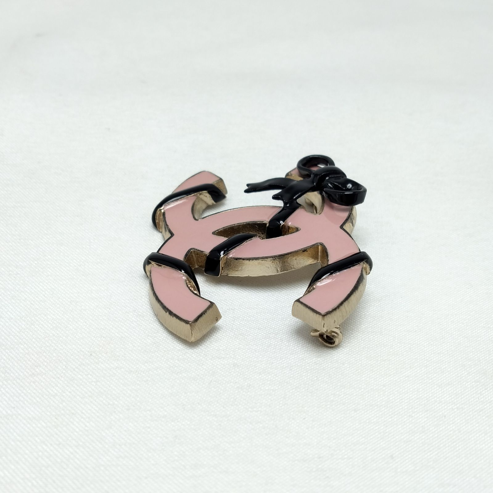 CHANEL　シャネル　ブローチ　ココマーク　ピンク 新品未使用級美品 CHANEL シャネル ブローチココマーク ピンク