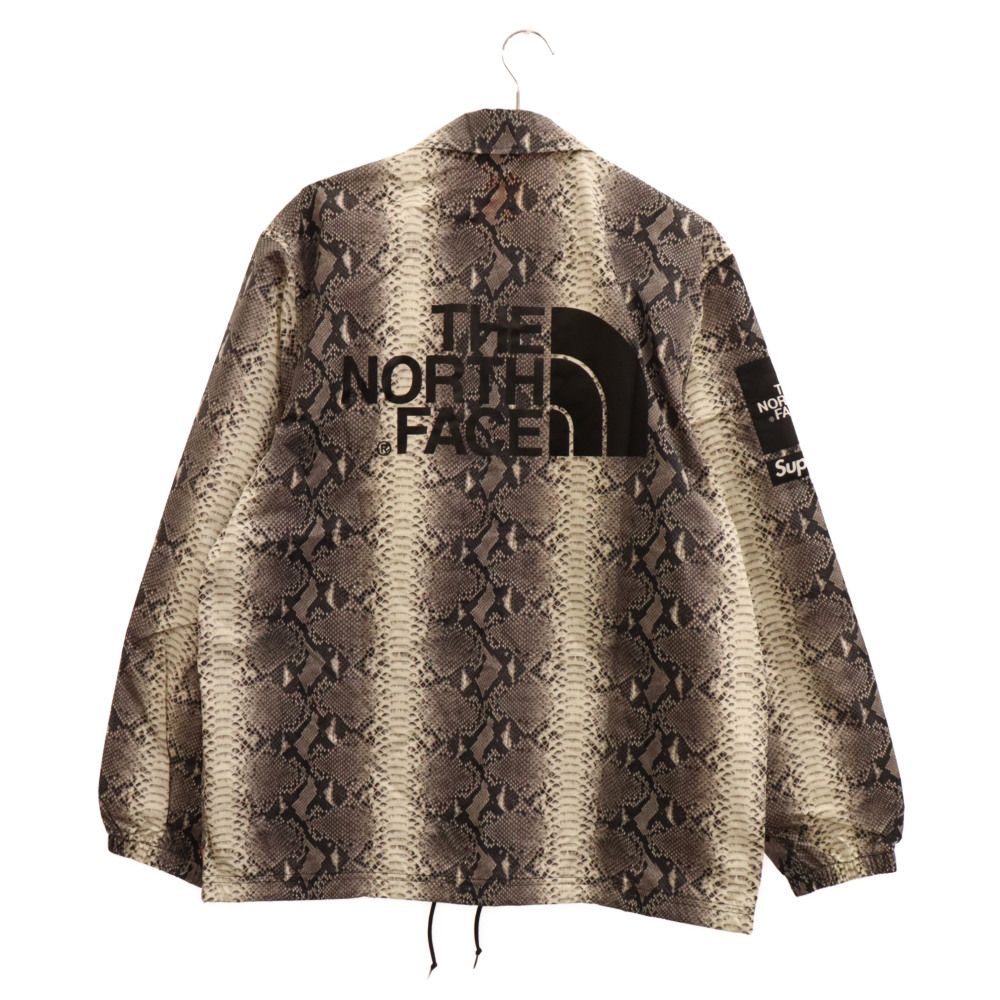 SUPREME (シュプリーム) 18SS×THE NORTH FACE ザノースフェイス Snakeskin Taped Seam Coaches  Jacket スネークスキン テープド シーム コーチジャケット グレー NP118031 - メルカリ