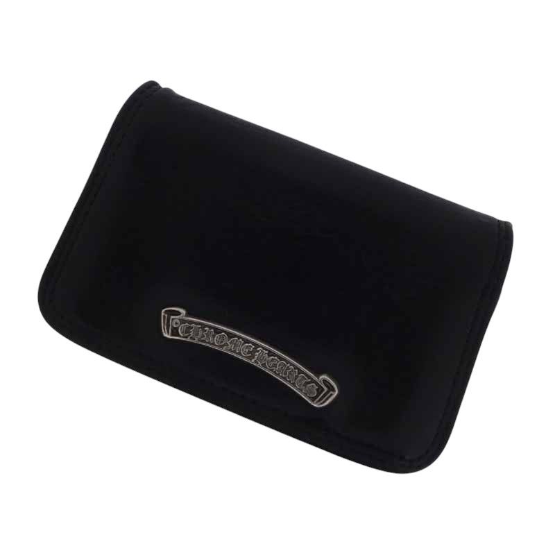 クロムハーツ|CHROME HEARTS CARD CASE グロメット付きレザーカードケース ブラック サイズ ユニセックス表記なし