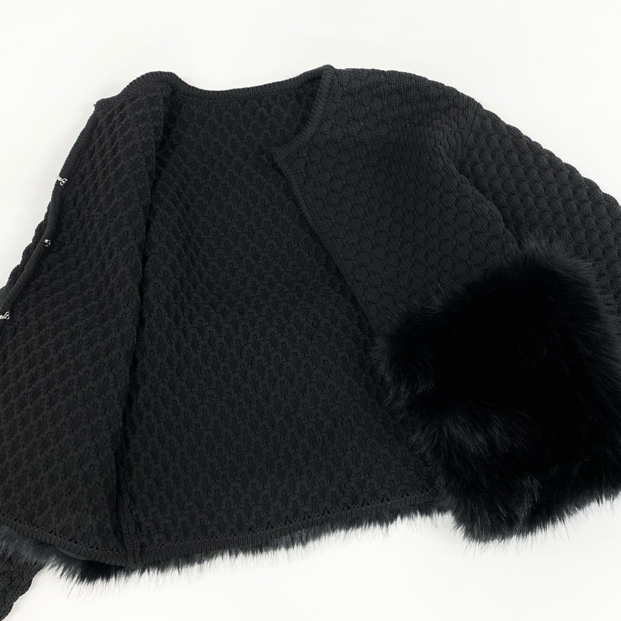 maison de dolce ファーリーNT/black Maison de dolce. メゾンド