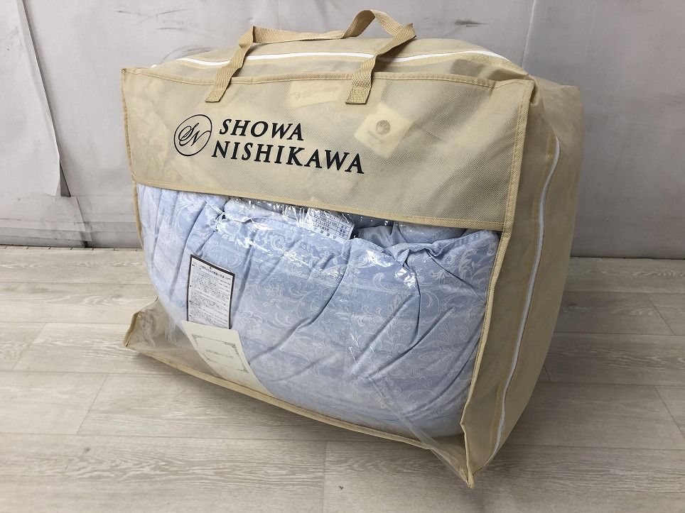 ★未使用★昭和西川 羽毛布団 EC919-B セミダブル 170×210 ☆未使用☆ nishikawa 昭和西川 羽毛布団 EC919-B セミダブル 170cm