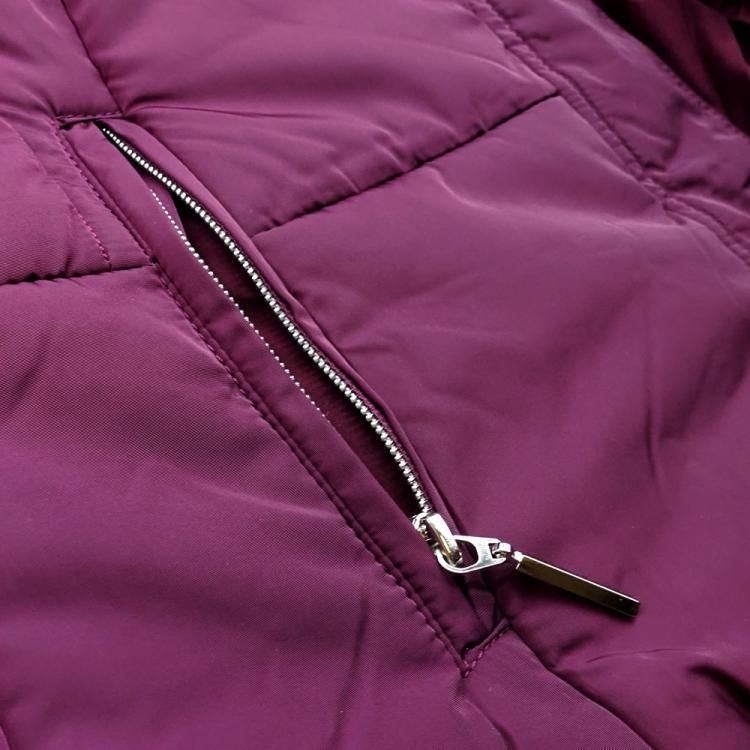 激安大特集！ アウトレット Horze 乗馬用 ショートパッド ジャケット レディース HZJ18 36 ワインレッド 防風 撥水 コート WJ03149 健康的な