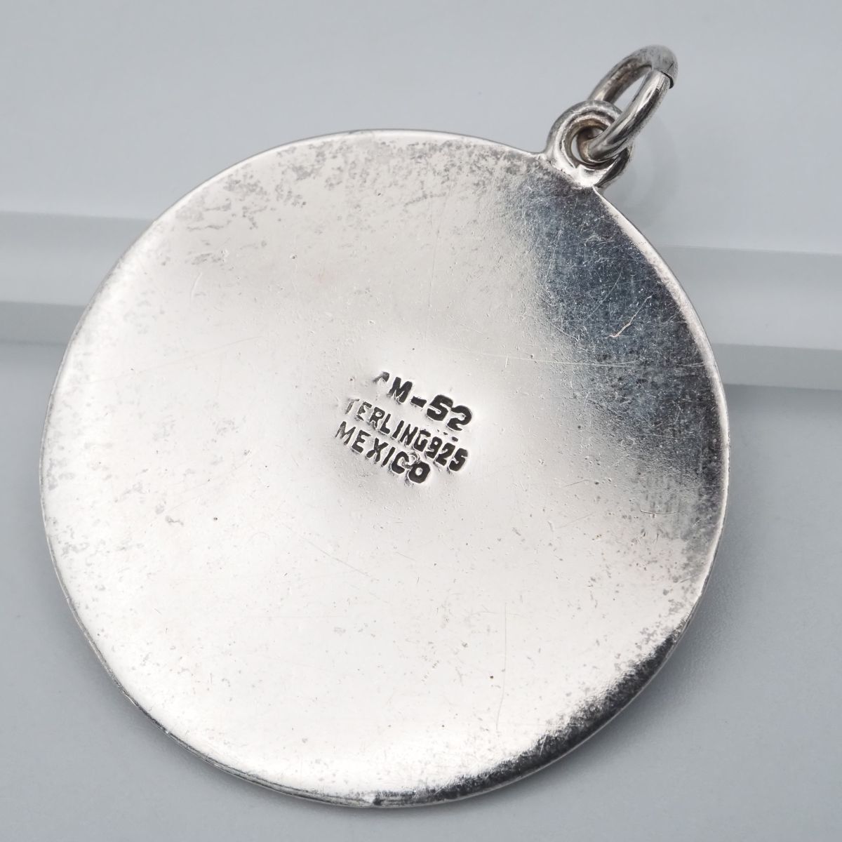 SV925 メキシカンシルバー ビンテージ アステカカレンダー 皿　プレート SV925 メキシカンシルバー ビンテージ アステカカレンダー 皿 プレート