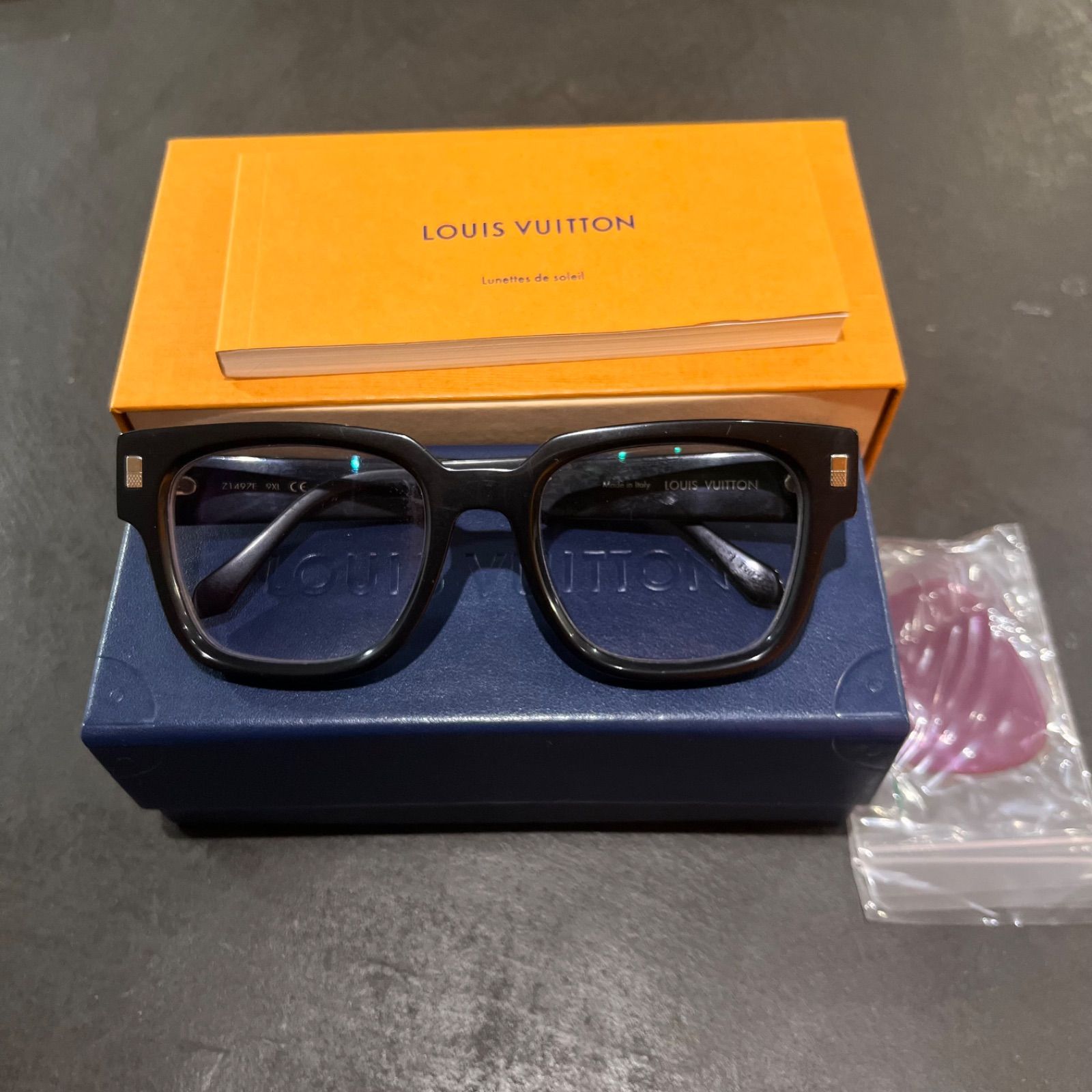LOUIS VUITTON スクエアサングラス 58◻︎16-146 中古品 65991-1.jpg