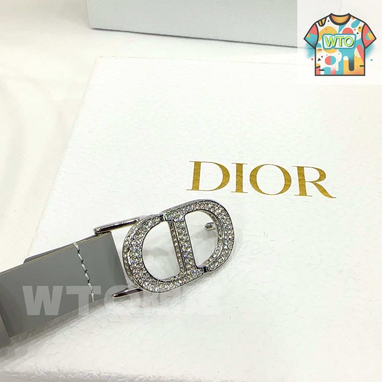Dior ディオール エレガント ファッションベルト05-2 - メルカリ