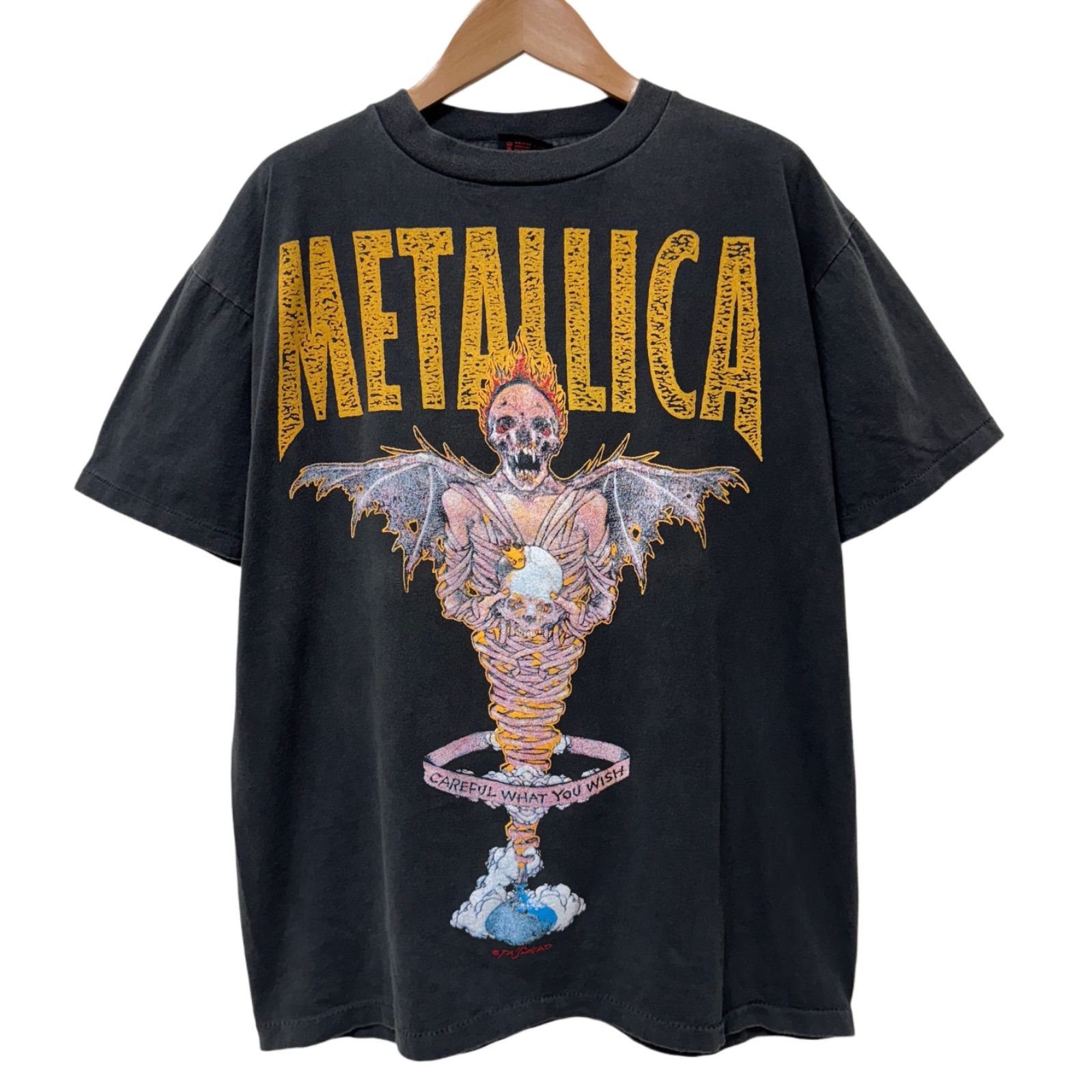 メタリカ Tシャツ Lサイズ ブラック USA製 90s 両面プリント