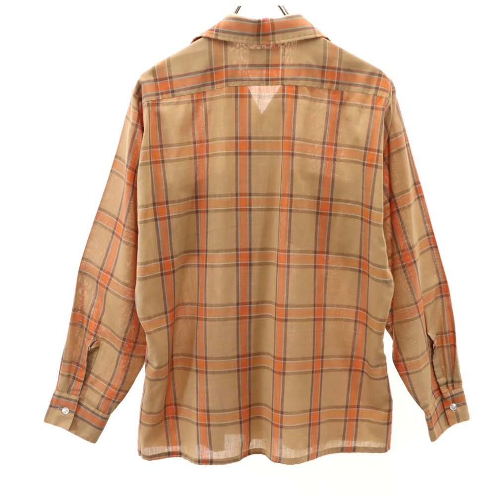 【ヴィンテージ】ARROW アロー/USA/50s/60s/開襟シャツ/L/16 ヴィンテージ】ARROW アロー/USA/50s/60s/開襟シャツ/L/16