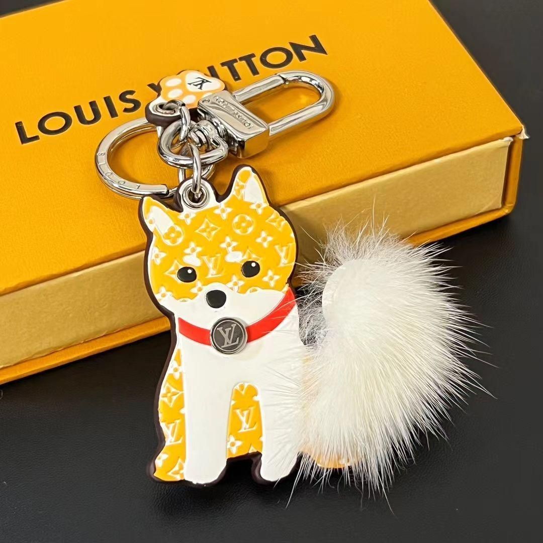 【★キュートなしば犬♪】Louis Vuitton キーホルダー