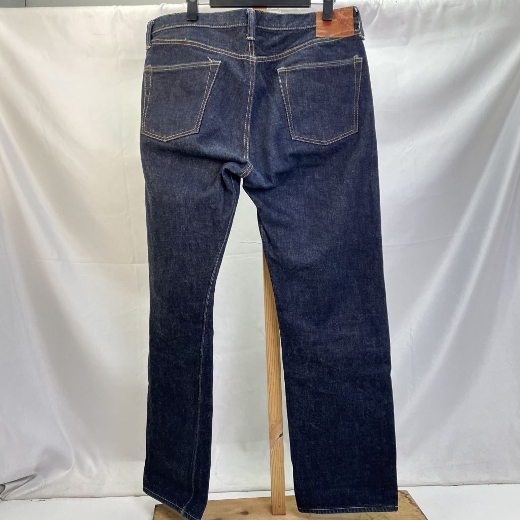 01 w-5303 フルカウント 1108 XX SLIM Denim ボタンフライ ブルー サイズ36 W 36 L 34 メンズ デニムパンツ ジーンズ コットン 品