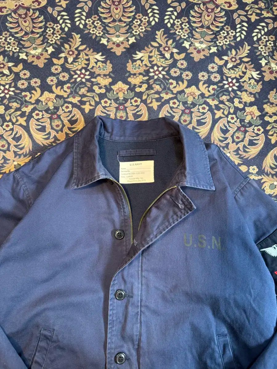 USN N ー 4 潜水艦 ジャケット アメリカ海軍 デッキジャケット 40s