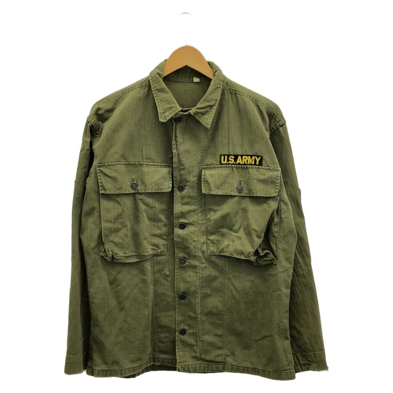 40s US.ARMY M-43 HBTジャケット サイズ36R カーキ 13スターボタン ミリタリー ヴィンテージ 17