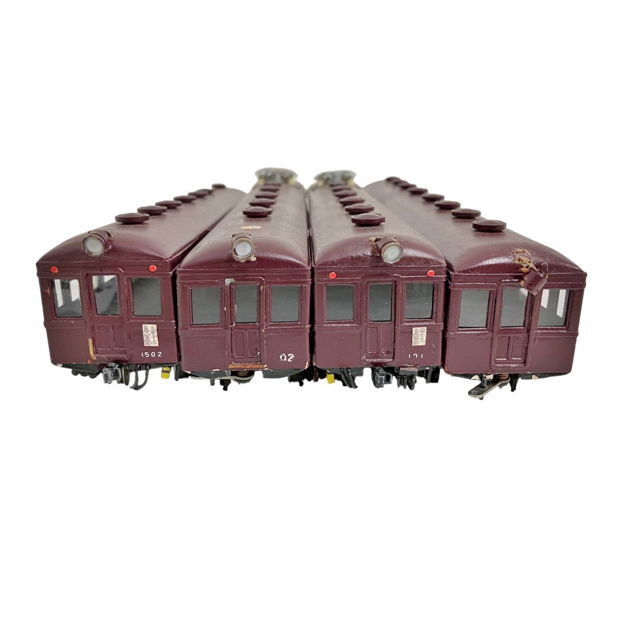 ［ジャンク］鉄道模型　HOゲージ　客車3車両　鉄製 ジャンク］鉄道模型HOゲージメルクリン客車鉄製