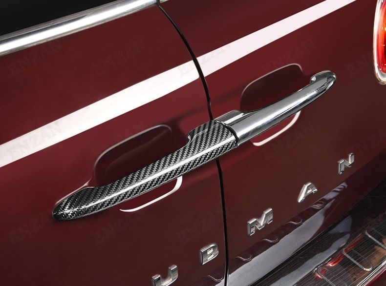 ドライカーボン製 2014～2020年式 MINIミニ クラブマン F54 リアハンドルカバー 2枚セット FFCRYSTALESIA_COM