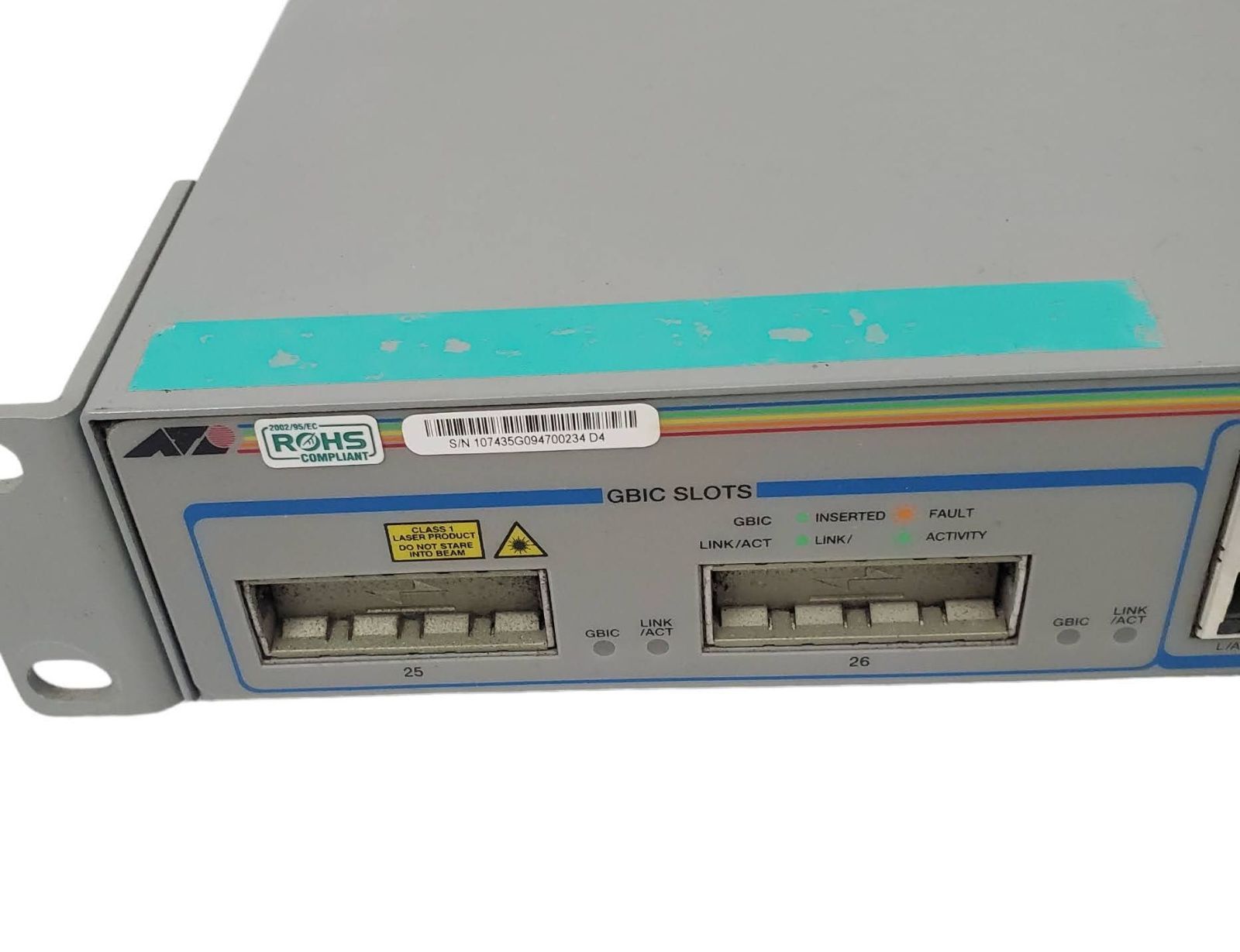 Allied Telesis CENTRECOM 8724SL V2 スイッチングハブ - メルカリ
