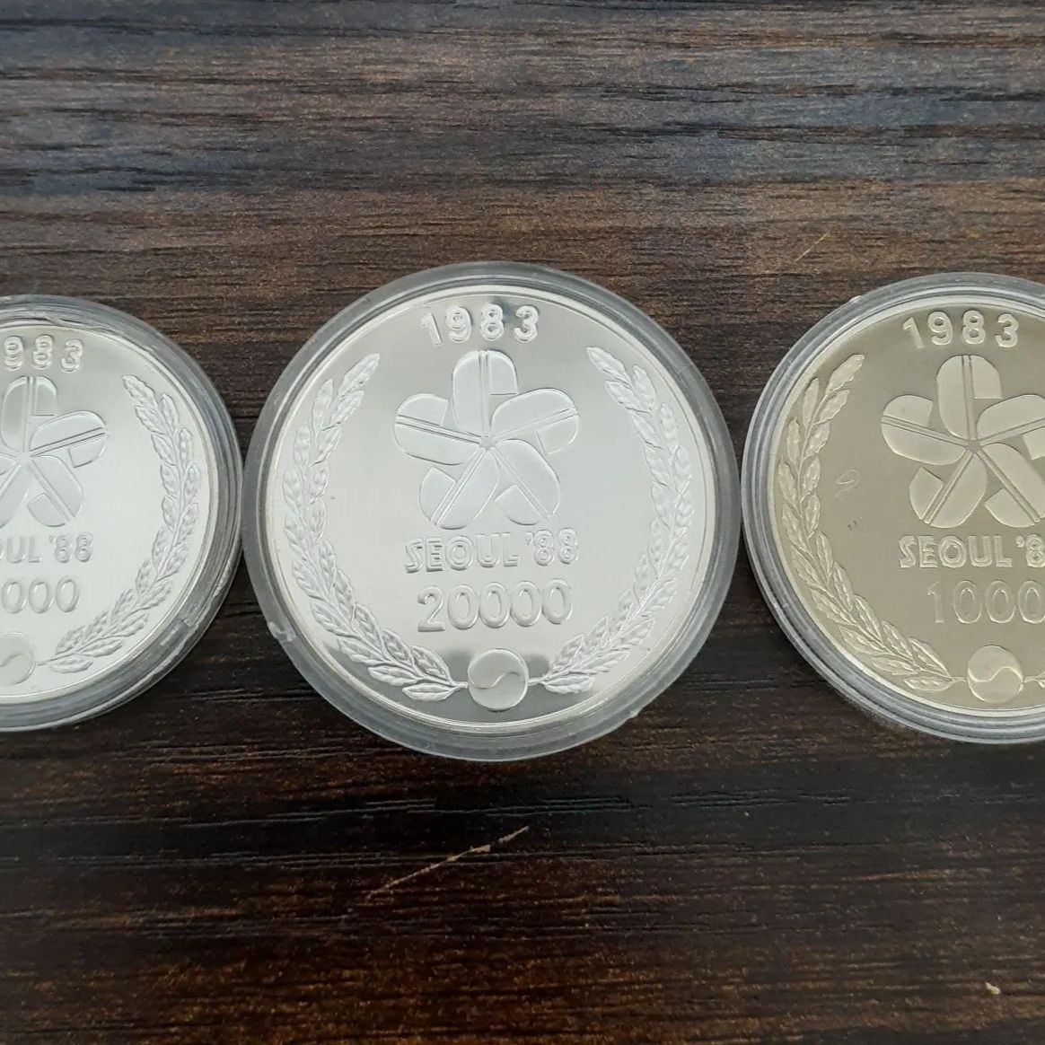 1983年 韓国 ソウルオリンピック記念硬貨 銀貨 各国 オリンピック 銀貨 24枚 1983年 韓国 ソウルオリンピック記念硬貨