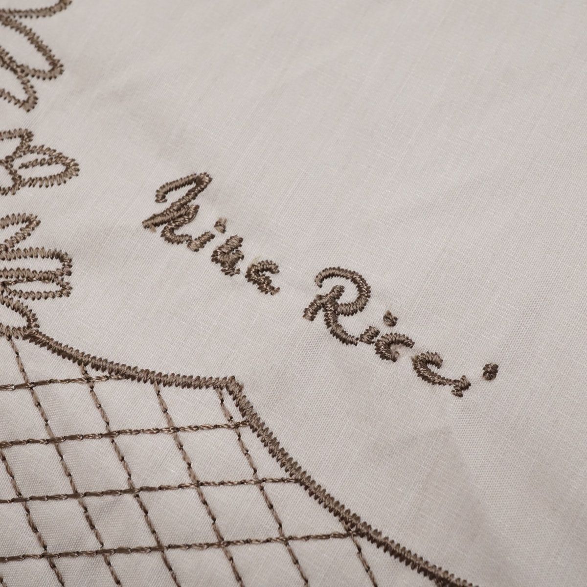 【未使用】ニナリッチ 折り畳み傘 日傘 1級 サマーシールド 花柄 刺繍 ③ NINA RICCI（ニナリッチ）】花柄刺しゅう晴雨兼用パラソル