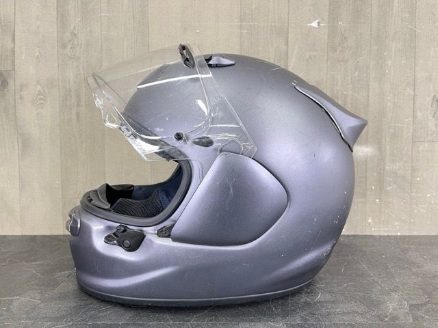 フルフェイス ヘルメット 【中古】 Arai アライ Astro GX グレー スタンダードフィット M/Lサイズ 57.58cm PSCマーク有  バイク / 69160 - メルカリ