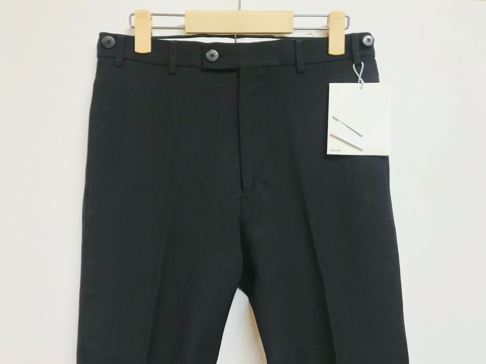 超美品 visvim cornell slacks Olive 2 - パンツ