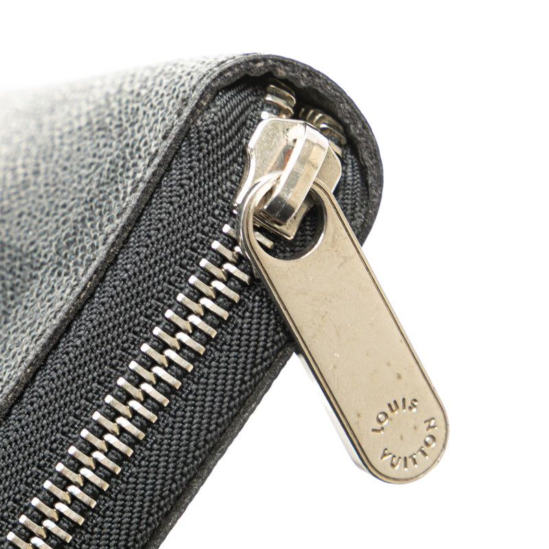 ルイ ヴィトン ダミエ グラフィット ジッピー オーガナイザー ラウンド  