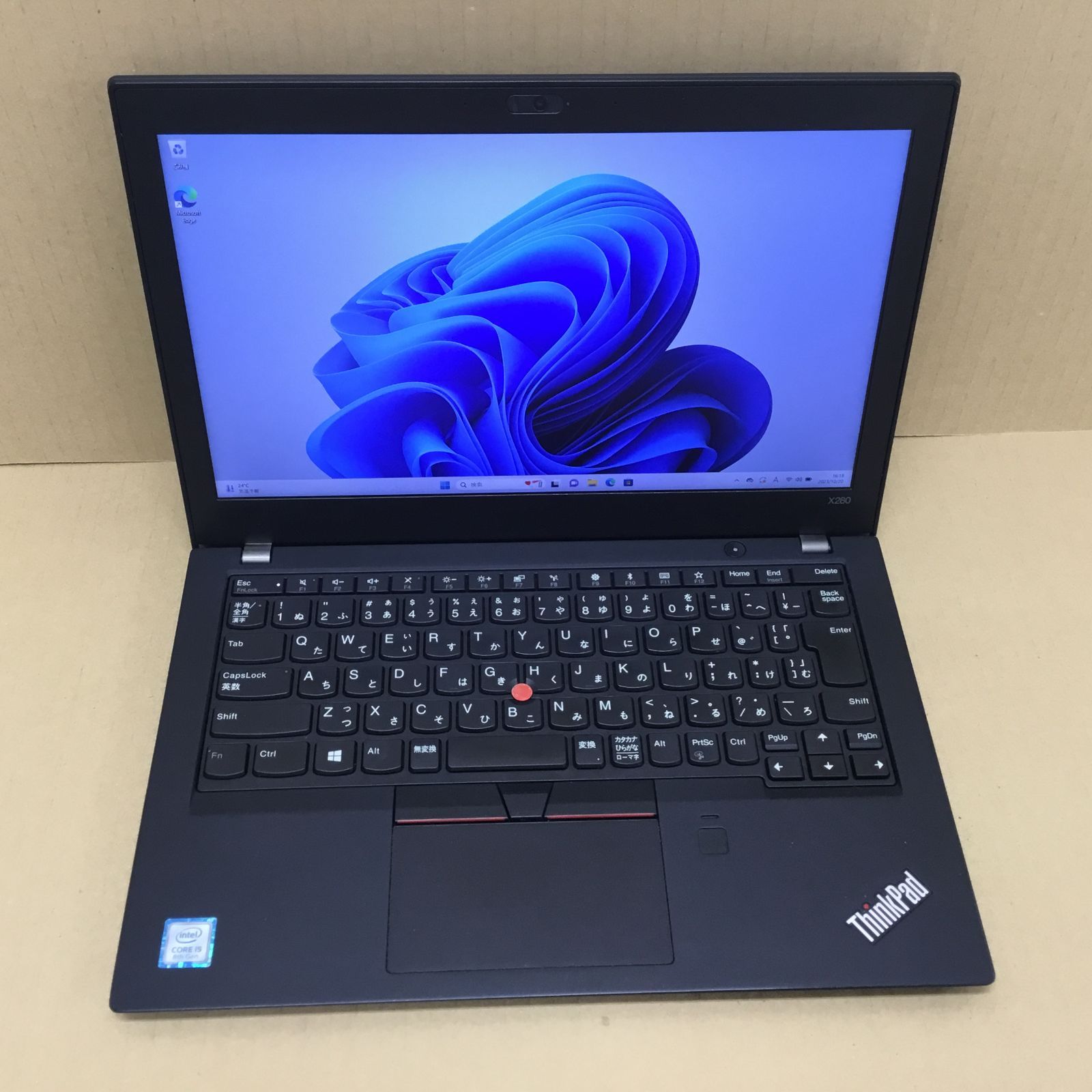 WebカメラOffice2019搭載ThinkPad X280 8G SSD256GB - ノートPC