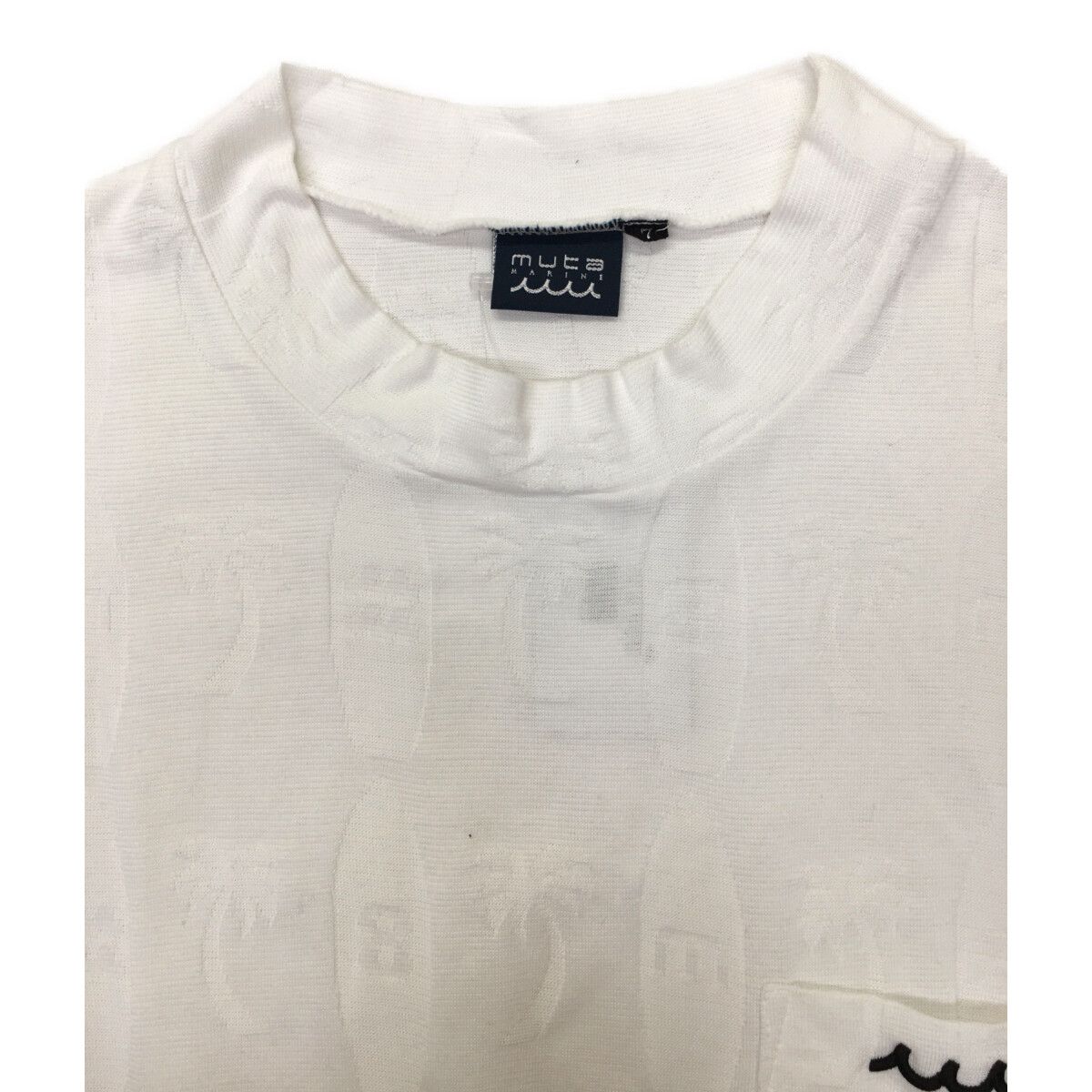 新品】muta MARINE ムータマリン 25SS 半袖シャツ メンズ 総柄 【楽天