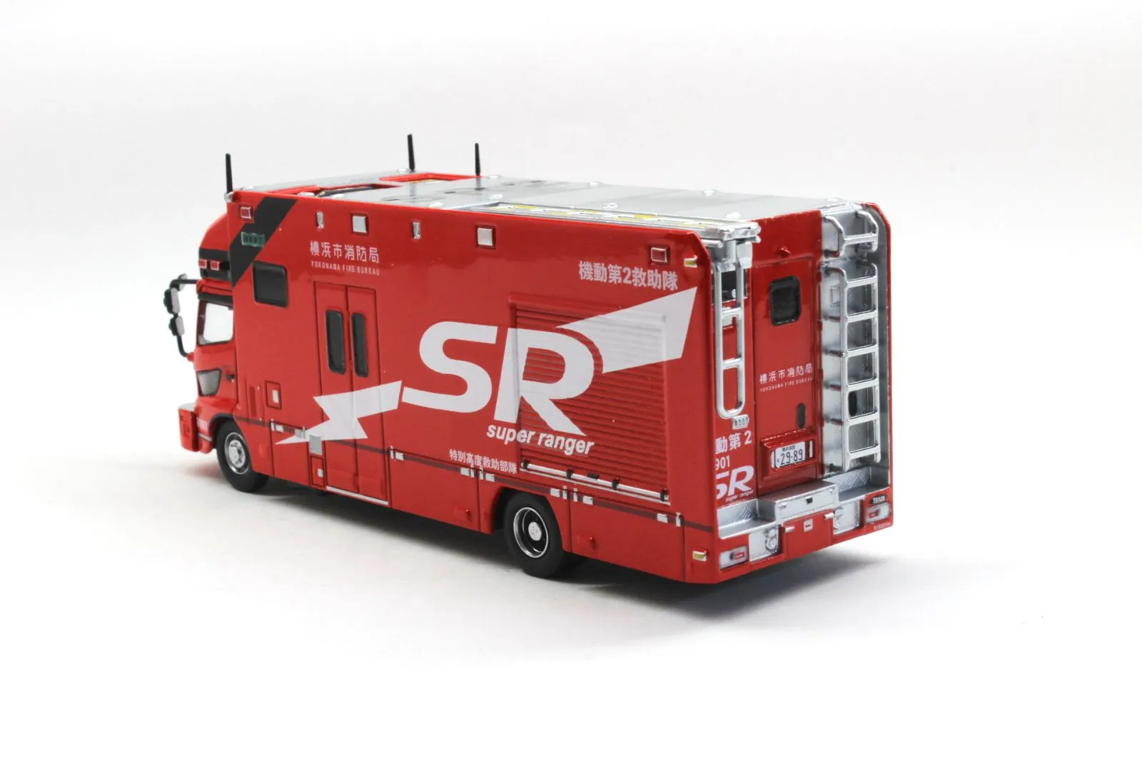 ACTCAR 1/64スケール 横浜市消防局 SR特別高度救助工作車（SR2） ダイ