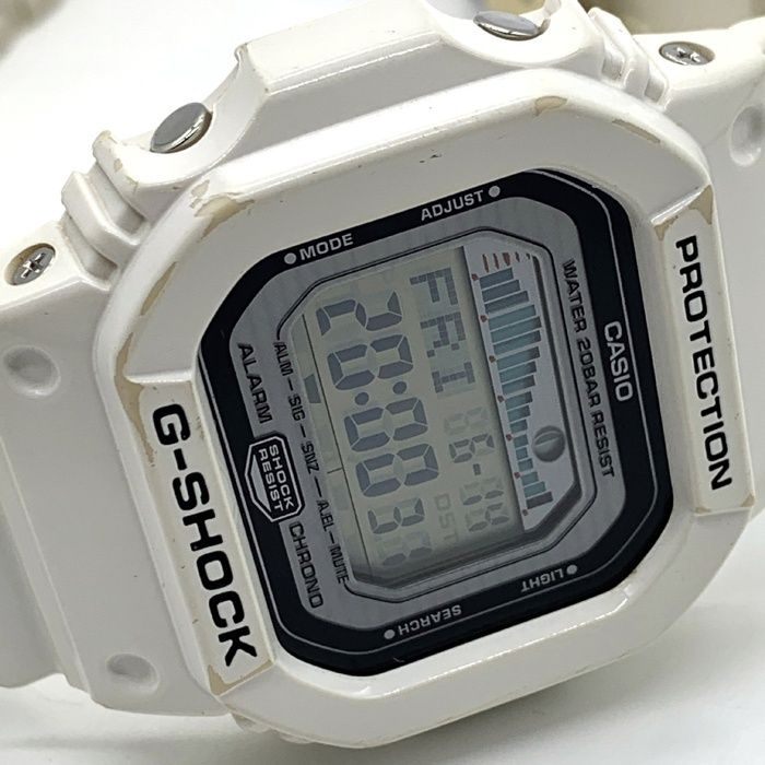 CASIO カシオ G-SHOCK GLX-5600 G-LIDE デジタル クォーツ 腕時計 ホワイト