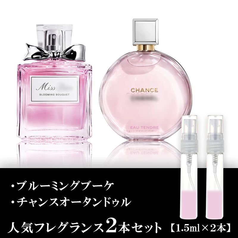 チャンスオータンドゥルEDP・ブルーミングブーケ 各1.5ml お試し 香水