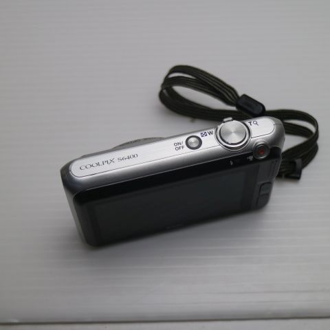 超美品 COOLPIX S6400 クリスタルシルバー 即日発送 デジカメ