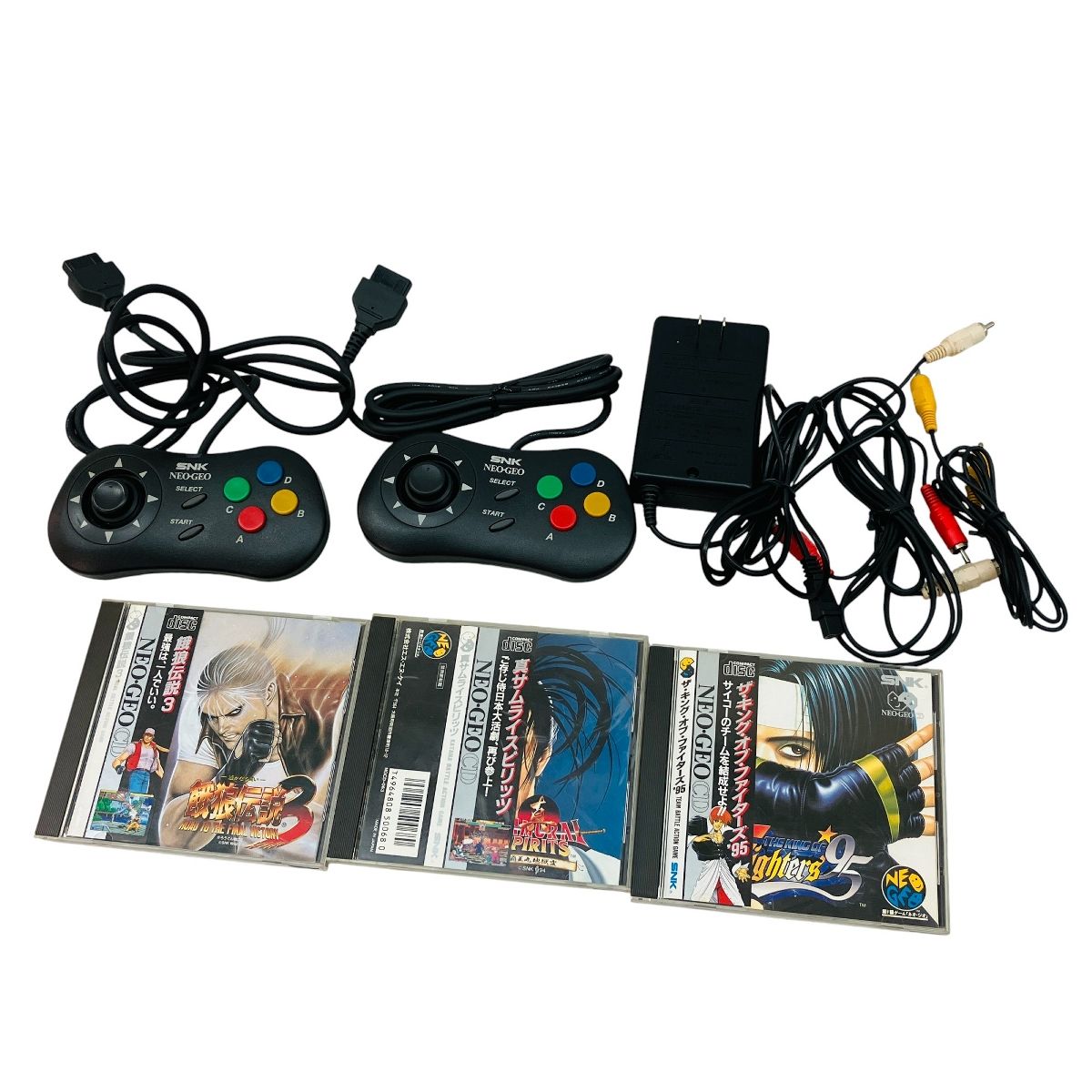 【コンディション注意】ネオジオ本体　★ジャンク品として★ SNK CD-T01 NEO GEO CD 本体 ネオジオ エス・エヌ・ケイ 家庭用