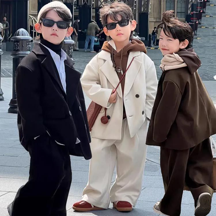 キッズスーツ 男の子 子供スーツ フォーマルスーツ 子供服 長袖 キッズ こども セットアップ 男の子スーツ カジュアルスーツ 結婚式 お受験 七五三 男児 小学生 冠婚葬祭 法事 おしゃれ 子供服 ali1507