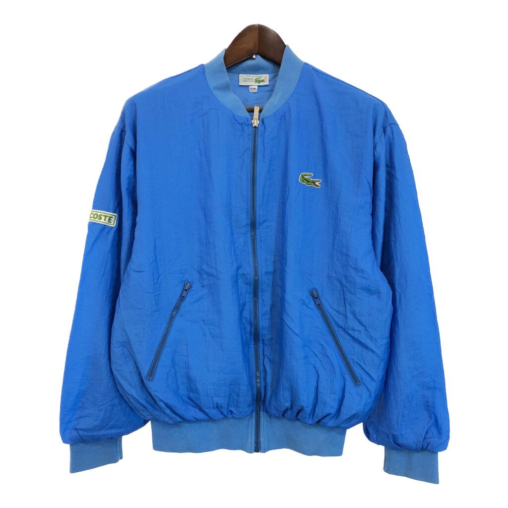 70年代 フランス製 LACOSTE ラコステ ナイロンジャケット ブルー
