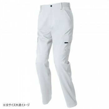 アイトス カーゴパンツ ノータック 男女兼用 シルバーグレー 5L 2551