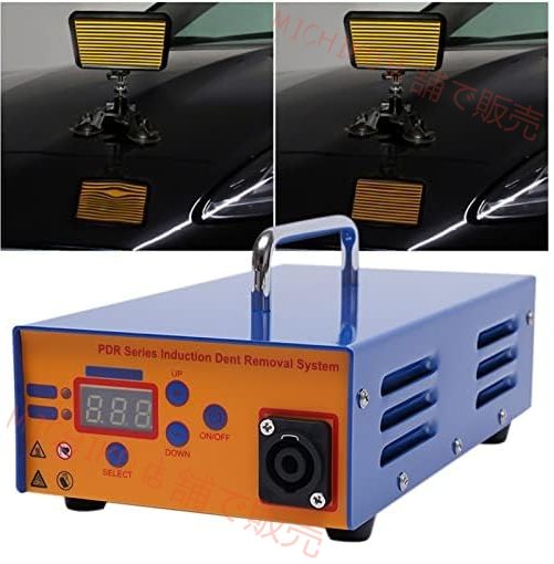 デントリペア へこみ修理ツールキット 凹み除去誘導ヒーター PDRへこみ除去ツール 無塗装デントリペアツール誘導加熱器ホットボックス車修理ツ