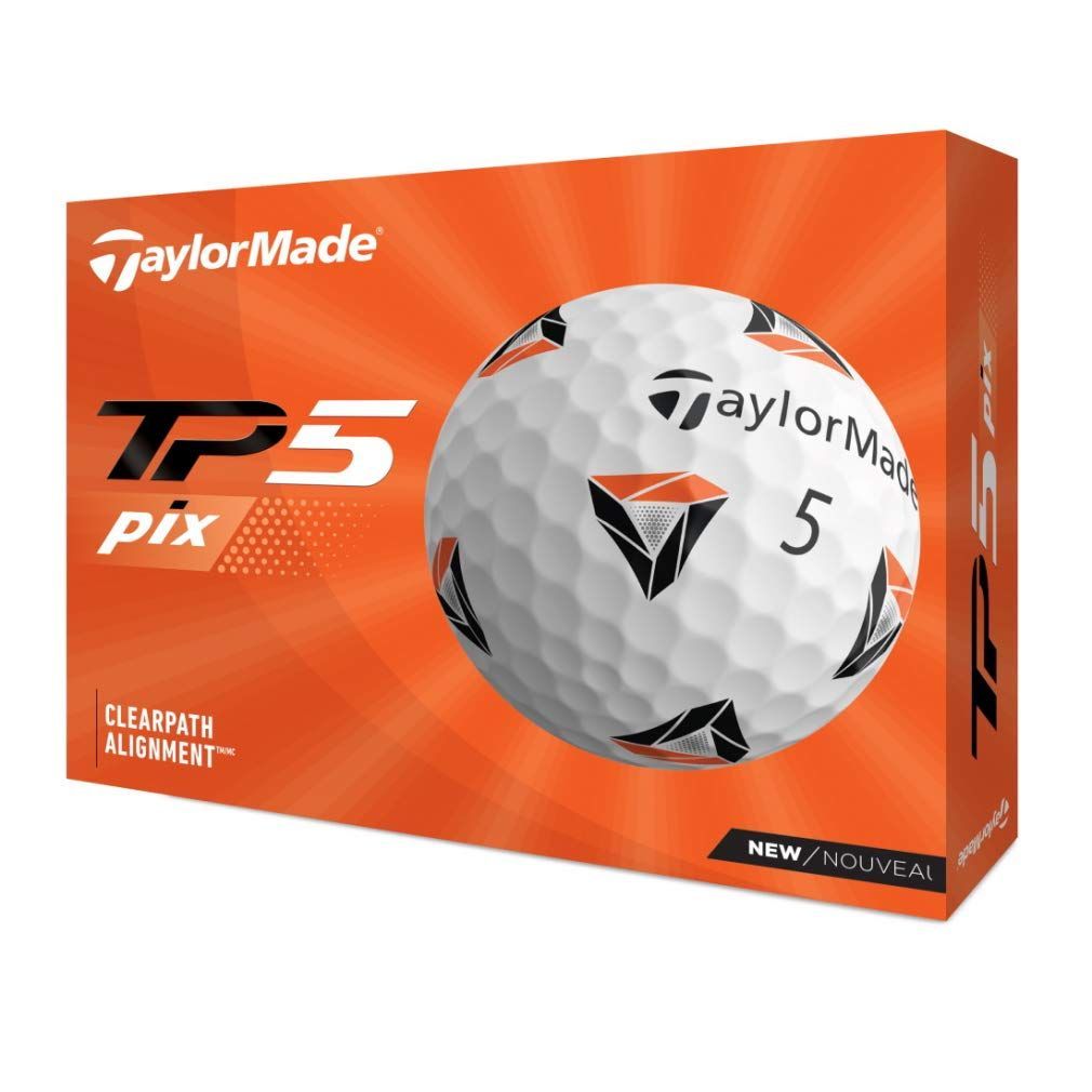 【新着商品】2021年モデル 5ピース ゴルフボール ピックス) pix(ティーピーファイブ TP5 MADE(テーラーメイド) TAYLOR