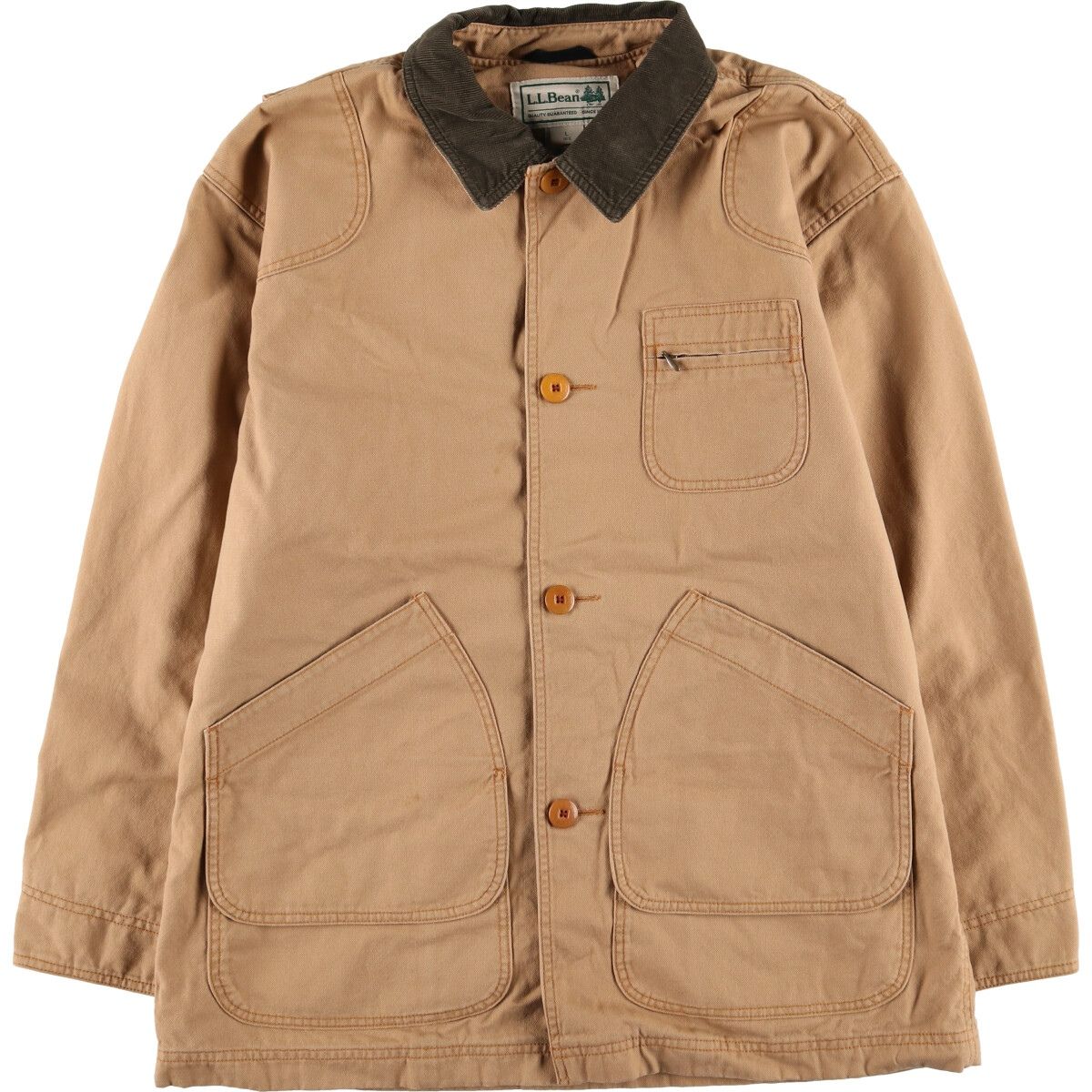古着 エルエルビーン L.L.Bean ダック ハンティングジャケット メンズL
