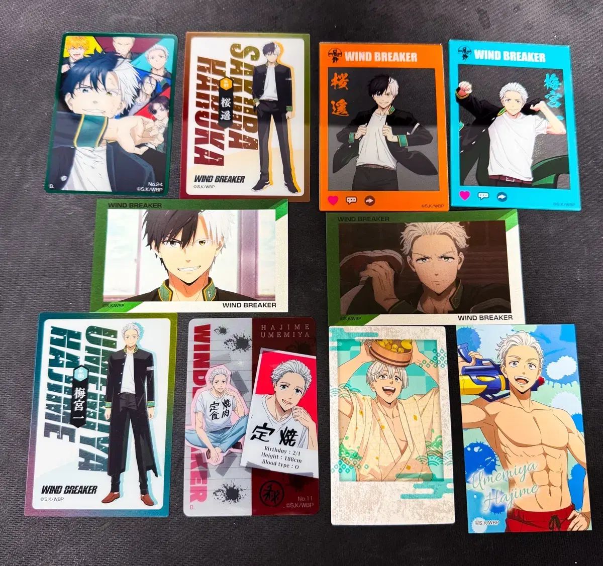 ウインドブレーカー ウィンバー サクラ うめみや グッズ 出品