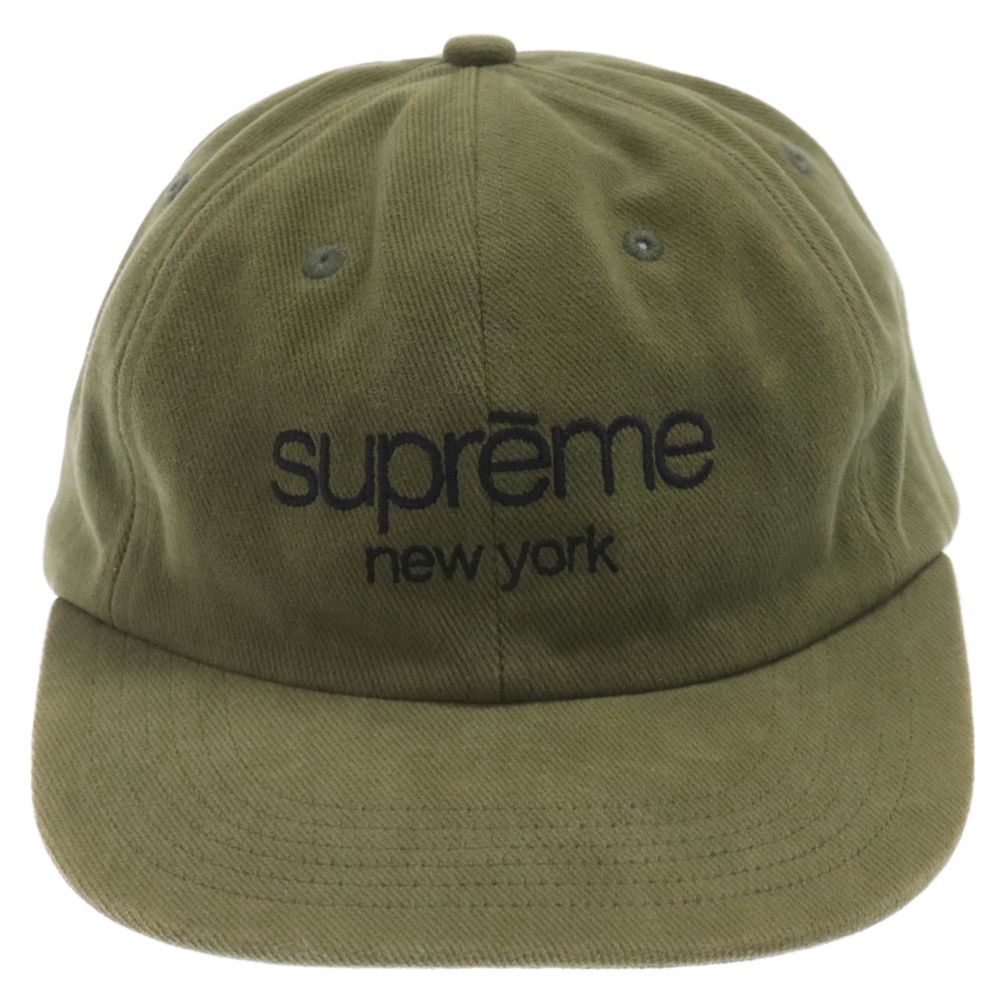 新品◆18SS シュプリーム クラシックロゴ6パネルキャップ グリーン SUPREME (シュプリーム) 18SS Classic Logo 6 Panel Cap クラシック