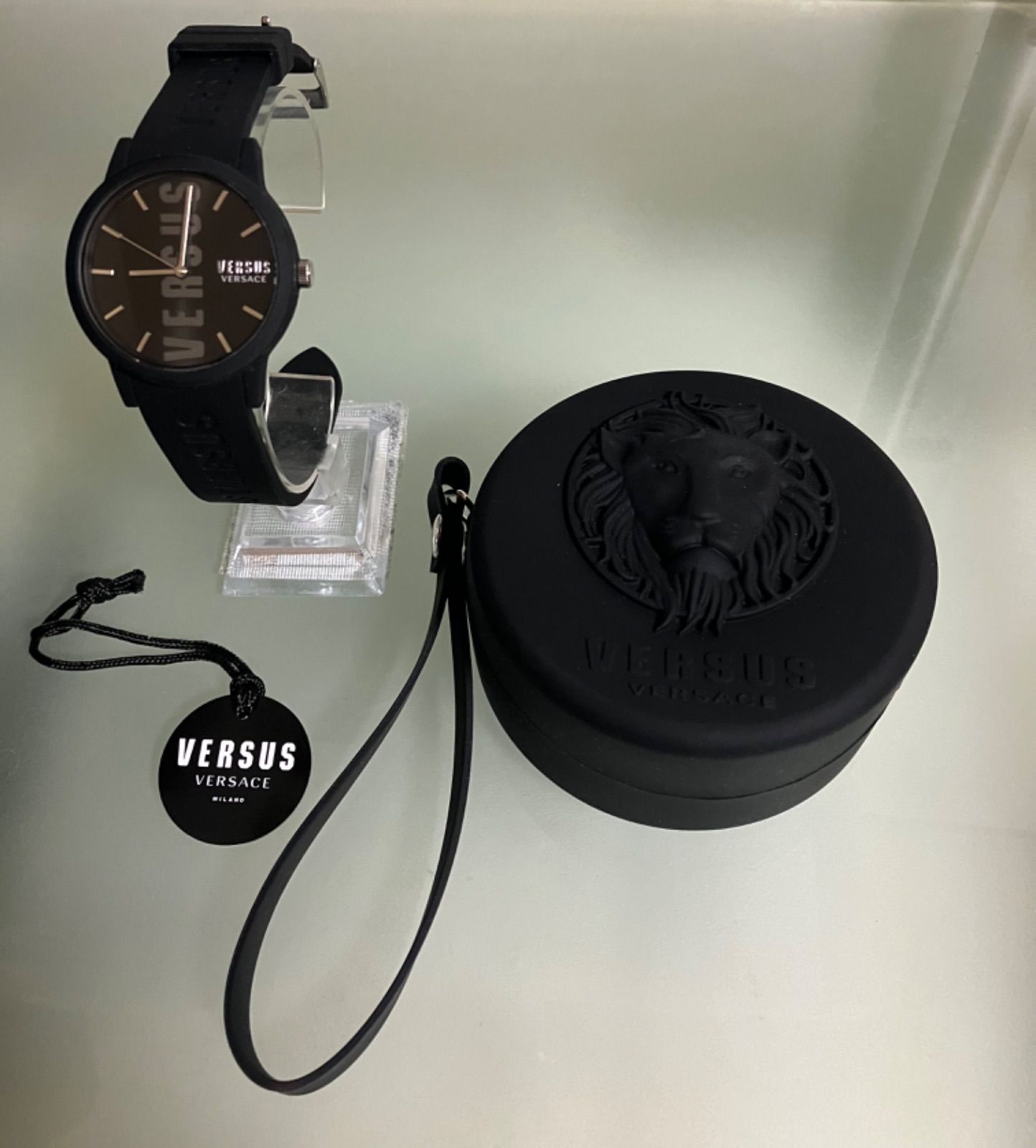 ☆稼動 美品☆VERSUS ベルサス/VERSACE ベルサーチ☆ラバーケース付属 