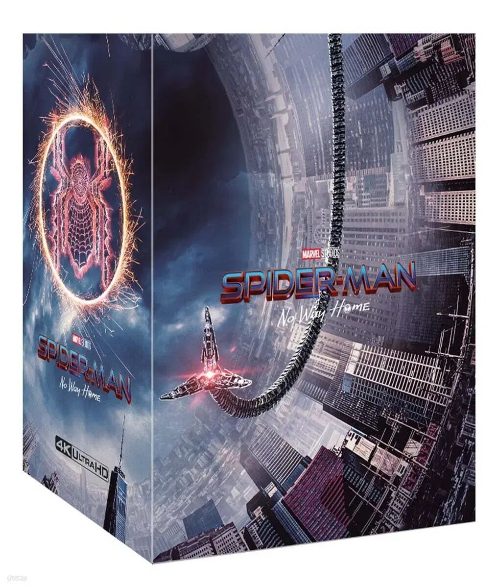 スパイダーマン SPIDER MAN オール ウェイ HOME 4K UHD ONE クリック スチールブック