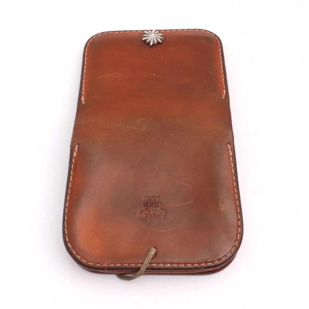 GORO'S 角型小銭入れ サドルレザー ゴローズ 角型小銭入れ コイン