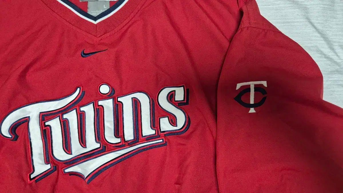  ナイキ MLB ミネソタ TWINS ツインズ プルオーバー ウィンドブレーカー 野球ジャケット その他 ウェア