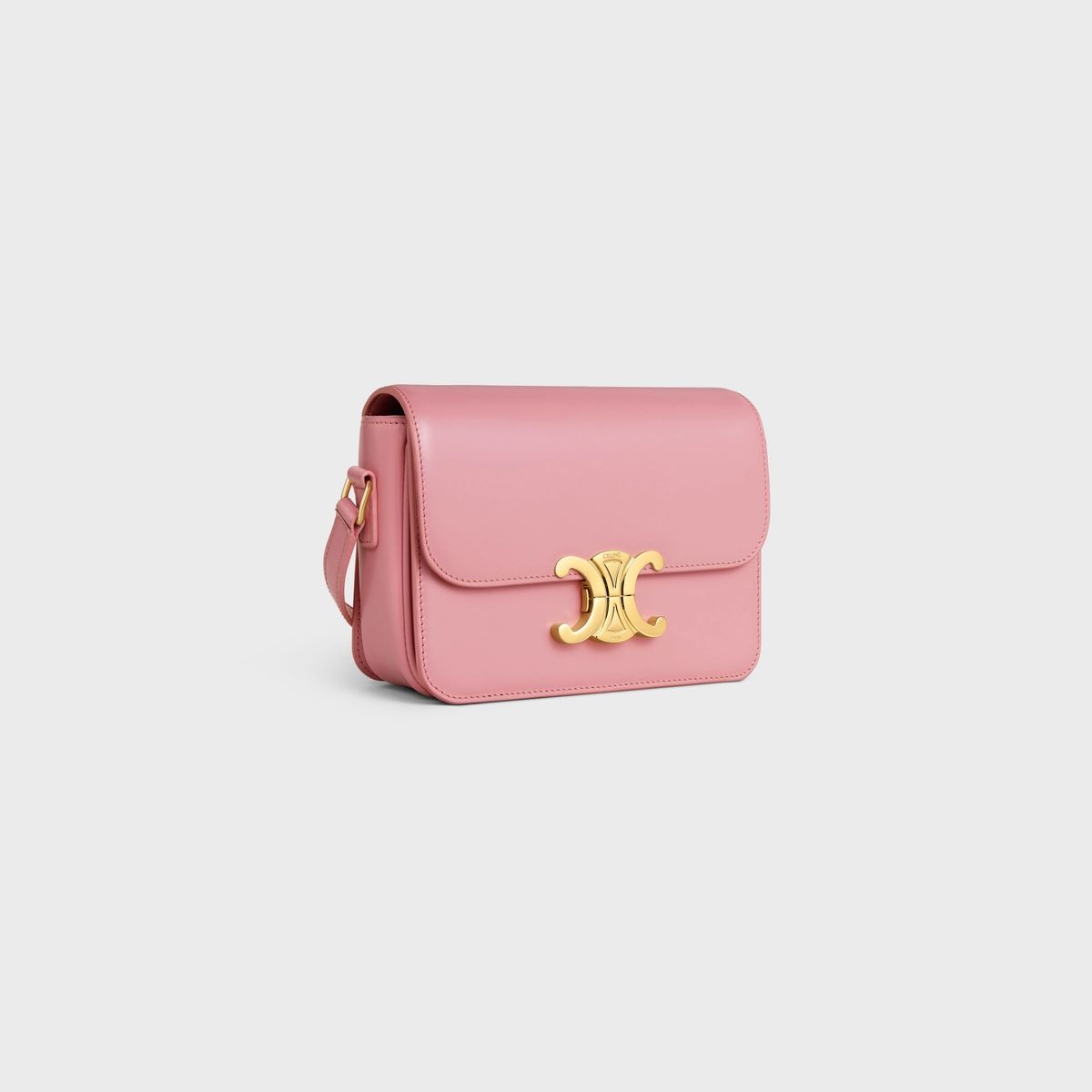 人気 CELINE ショルダーバッグ アヴァ トリオンフ ピンク AVA アヴァ トリオンフ ミディアム ワンショルダーバッグ レザー
