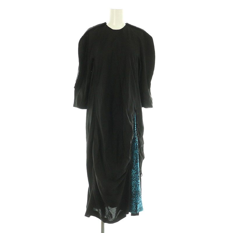 トーガ プルラ TOGA PULLA ACETATE SATIN DRESS サテン