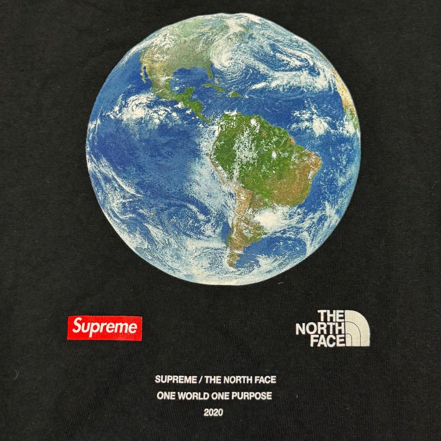 Supreme 20SS THE NORTH FACE One World Tee ワールドTシャツ