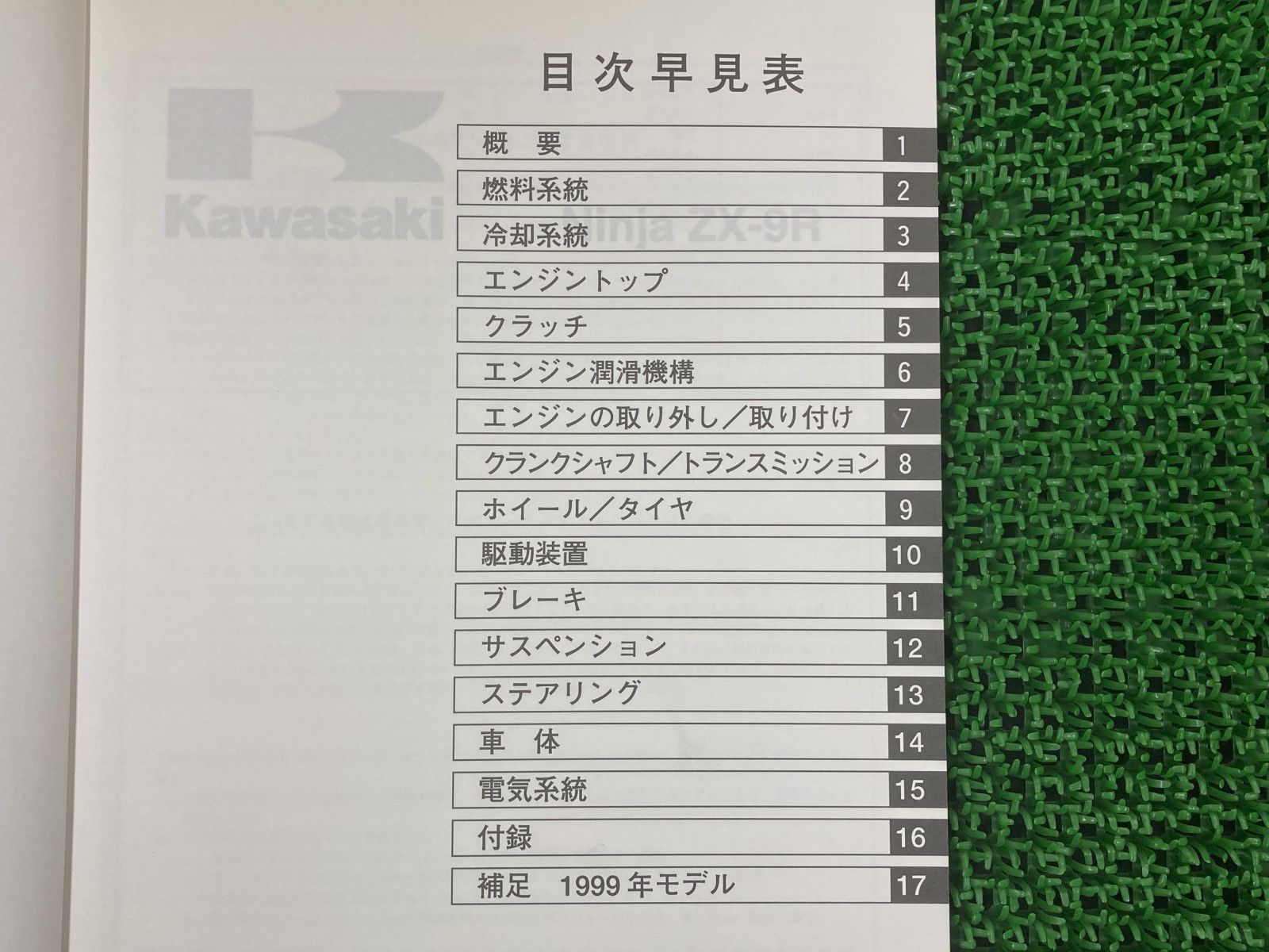 NinjaZX-9R サービスマニュアル 1版 カワサキ 正規  バイク 整備書 ZX900-B1 ZX900B-000001 配線図有り 第1刷 車検 整備情報:11710545
