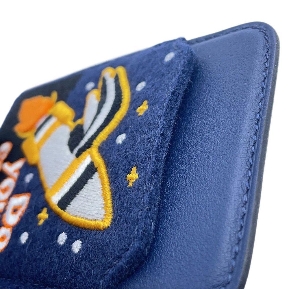 HERMES (エルメス) エマン “Do You Copy”MagSafe搭載カードケース ネイビー