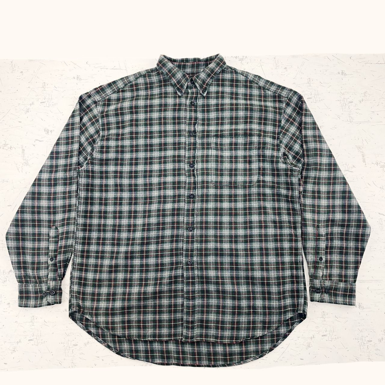 patagonia/オーガニックコットン/長袖シャツ/ネル/ダークカラー